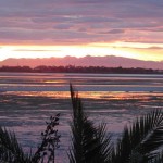 Estuary at sundown